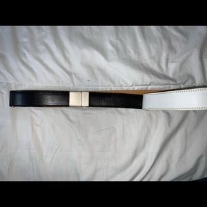 Vigens Men's Belt, leather, made in Italy, measures 38 “ will fit 30 to 34” adju